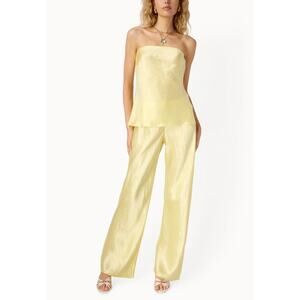 NWOT CAMI NYC Bristol Mid Rise Pant in in Yuzu, Small